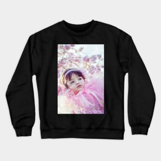 Cherry blossom baby Crewneck Sweatshirt